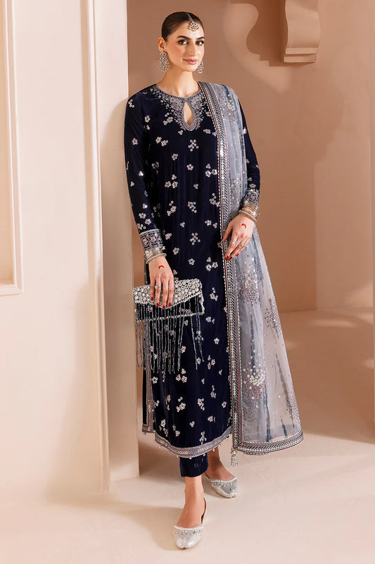 Embroidered Velvet Formal CVF D-03 (PRE-ORDER)