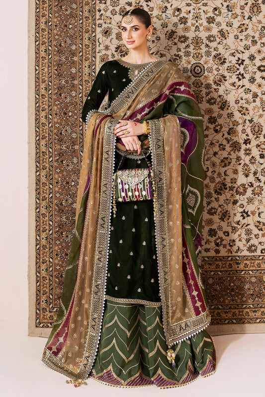 Embroidered Velvet Formal CVF D-09 (PRE-ORDER)