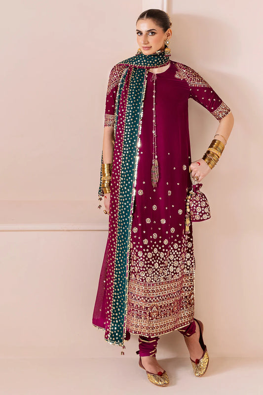 Embroidered Velvet Formal CVF D-02 (PRE-ORDER)