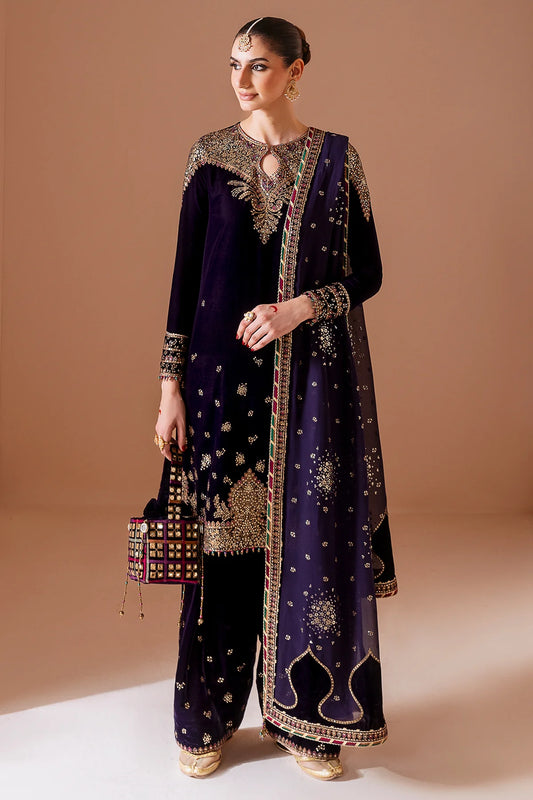Embroidered Velvet Formal CVF D-08 (PRE-ORDER)
