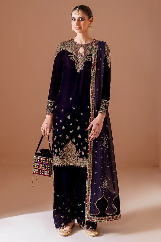 Embroidered Velvet Formal CVF D-08 (PRE-ORDER)