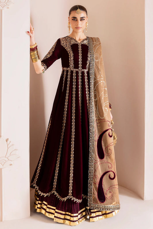 Embroidered Velvet Formal CVF D-12 (PRE-ORDER)