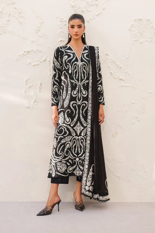 EMBROIDERED RAW SILK SF-4381 (PRE-ORDER)