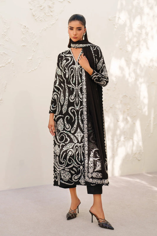 EMBROIDERED RAW SILK SF-4381 (PRE-ORDER)