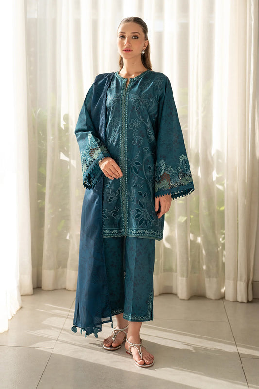 EMBROIDERED PRINTED LAWN UF-4097 (PRE-ORDER)