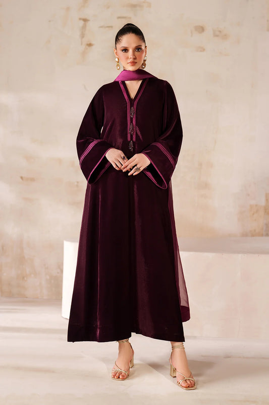SOLID VELVET SUIT EN-1215 (PRE-ORDER)