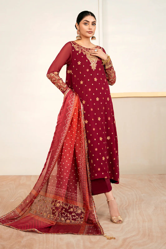 EMBROIDERED CHIFFON PR-1059 (PRE-ORDER)