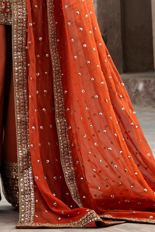 3-PC Embroidered Chiffon Suit CMA-6-223 (PRE-ORDER)