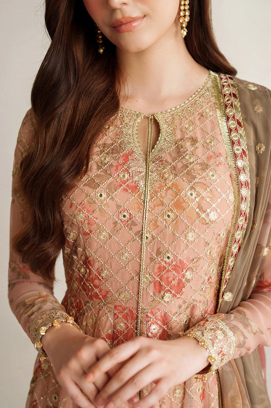 EMBROIDERED CHIFFON UC-3110 (PRE-ORDER)