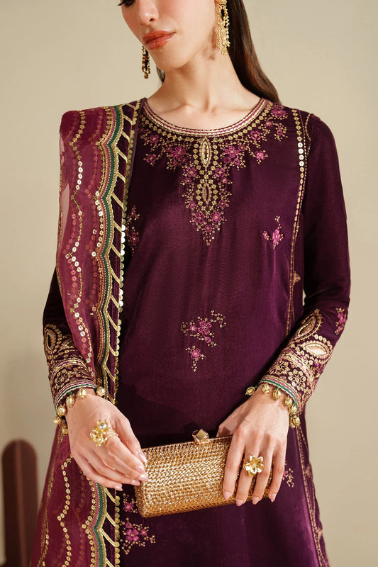 Embroidered Velvet Formal VVF D-4 (Pre-Order)