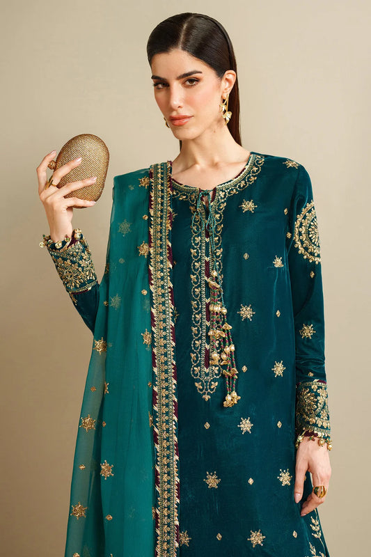 Embroidered Velvet Formal VVF D-8  (Pre-Order)