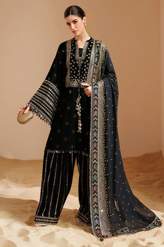 Embroidered Velvet Formal VVF25-D05(Pre-Order)