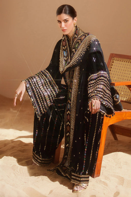 Embroidered Velvet Formal VVF25-D05(Pre-Order)