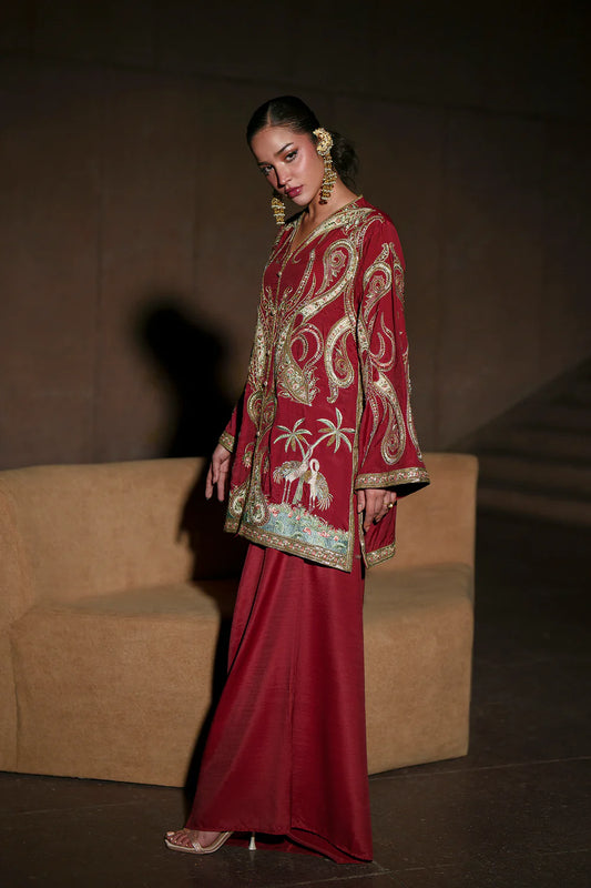 EMBROIDERED SUIT (PRE-ORDER)