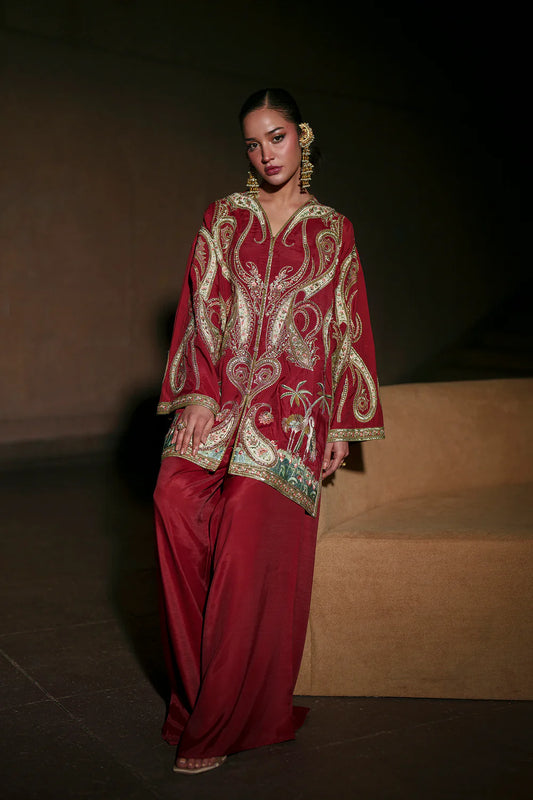 EMBROIDERED SUIT (PRE-ORDER)