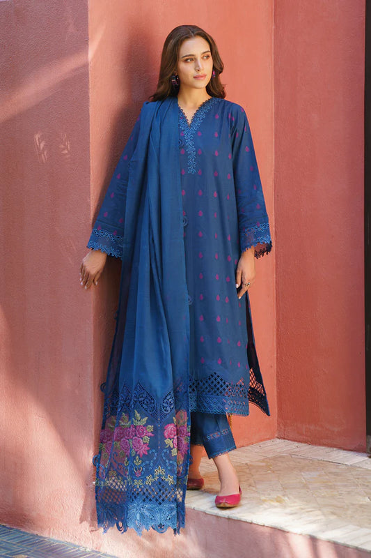 EMBROIDERED JACQUARD LAWN UF-571 (PRE-ORDER)