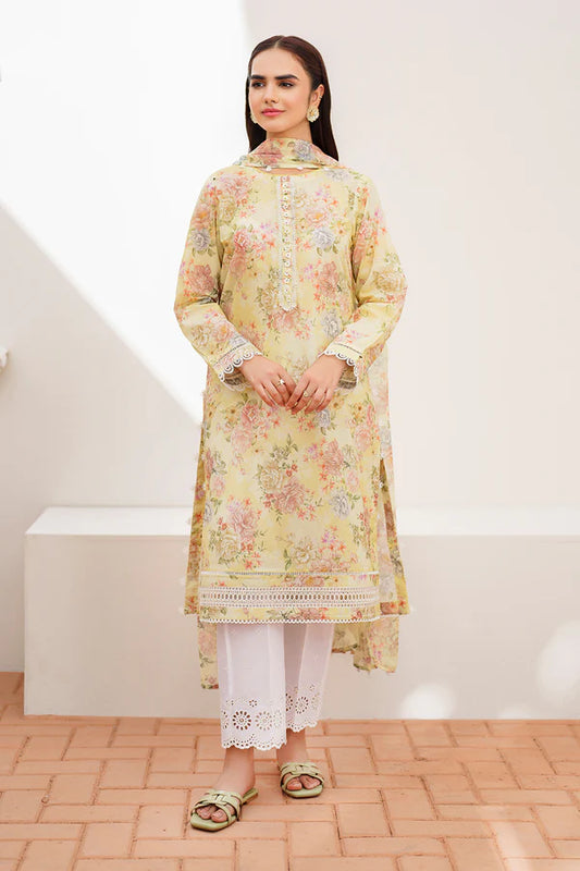 EMBROIDERED PRINTED LAWN UF-630 (PRE-ORDER)