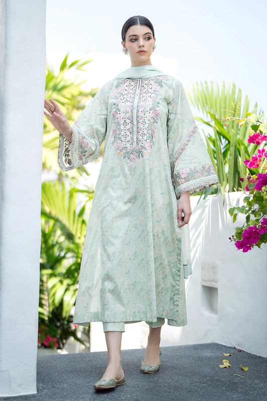 EMBROIDERED PRINTED LAWN UF-550 (PRE-ORDER)