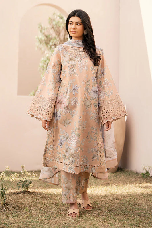 EMBROIDERED PRINTED LAWN UF-597 (PRE-ORDER)