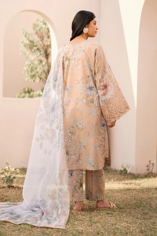 EMBROIDERED PRINTED LAWN UF-597 (PRE-ORDER)