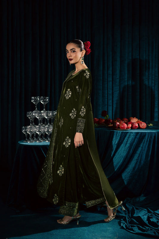 Inara 3Pc - Velvet Formal Dress (Pre-Order)