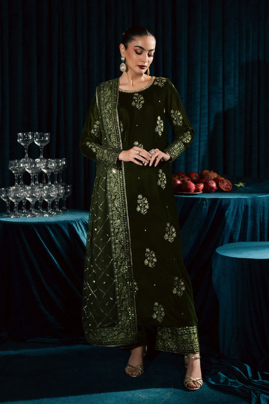 Inara 3Pc - Velvet Formal Dress (Pre-Order)