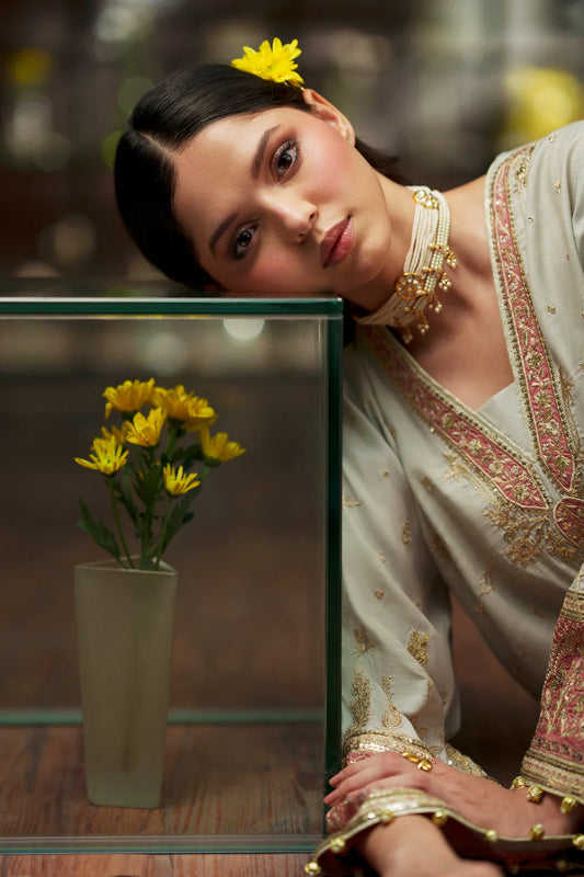 EMBROIDERED KAFTAN ( Pre- Order )