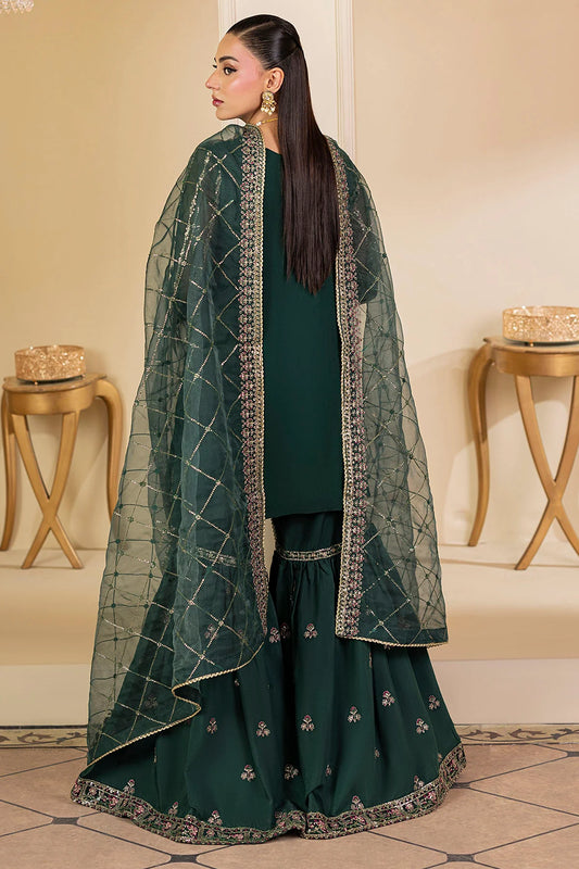 5135-JADE EMBROIDERED CRINKLE CHIFFON UNSTITCHED (PRE-ORDER)