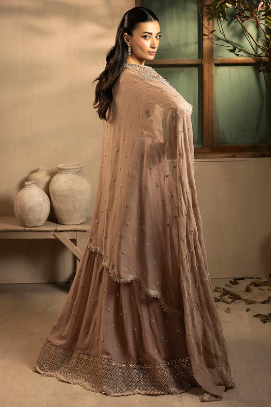 5575-LILLIA EMBROIDERED CRINKLE CHIFFON UNSTITCHED (PRE-ORDER)