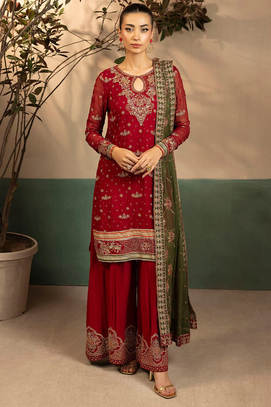 5582-JENNA EMBROIDERED CRINKLE CHIFFON UNSTITCHED (PRE-ORDER)