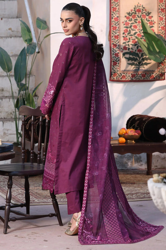 5931-CRIMSON EMBROIDERED LAWN UNSTITCHED (PRE-ORDER)