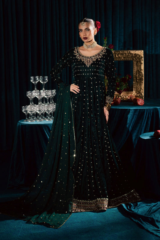 Masoori 3Pc - Velvet Formal Dress (Pre-Order)