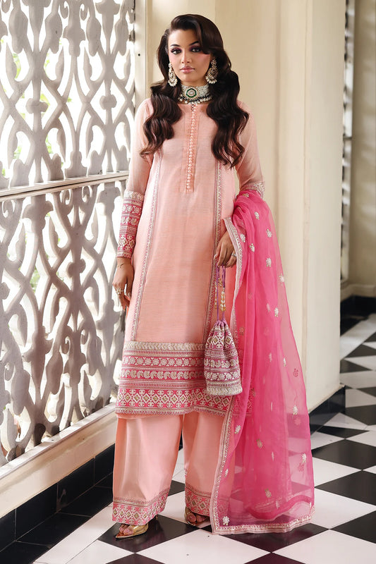 3-PC Embroidered Cotton Net CMA-5-235 (PRE-ORDER)