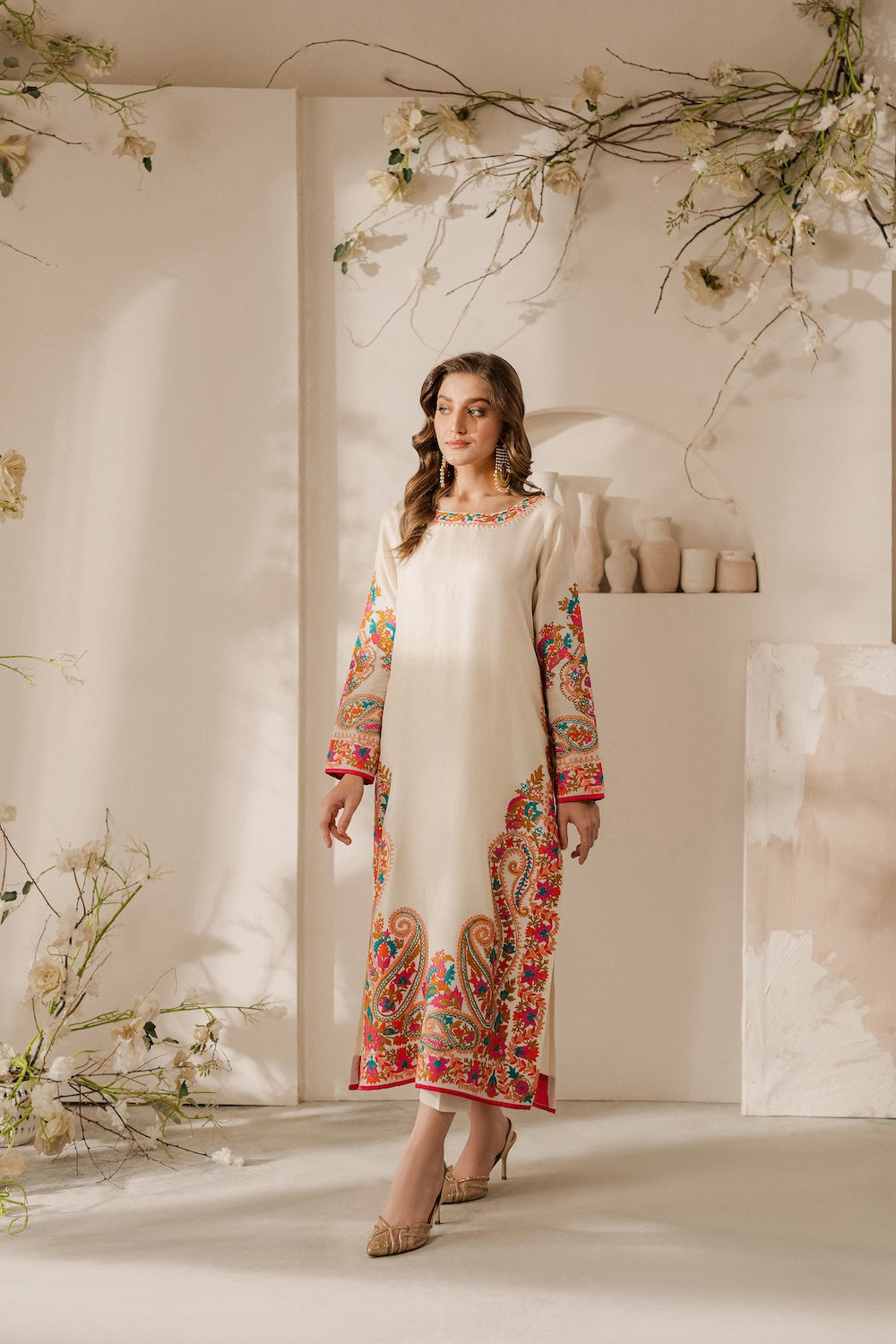 Pakistani Raw Silk Suits Collection