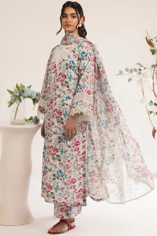 PLS-113 3PC SILK LAWN STITCHED (PRE-ORDER)