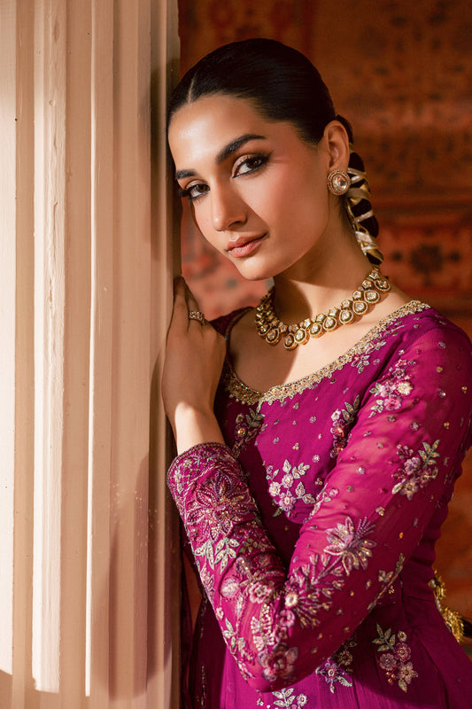 Sehar 3Pc - Chiffon Wedding Frock (Pre-Order)