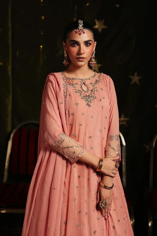 3-PC Embroidered Chiffon Suit CMA-5-164 (PRE-ORDER)