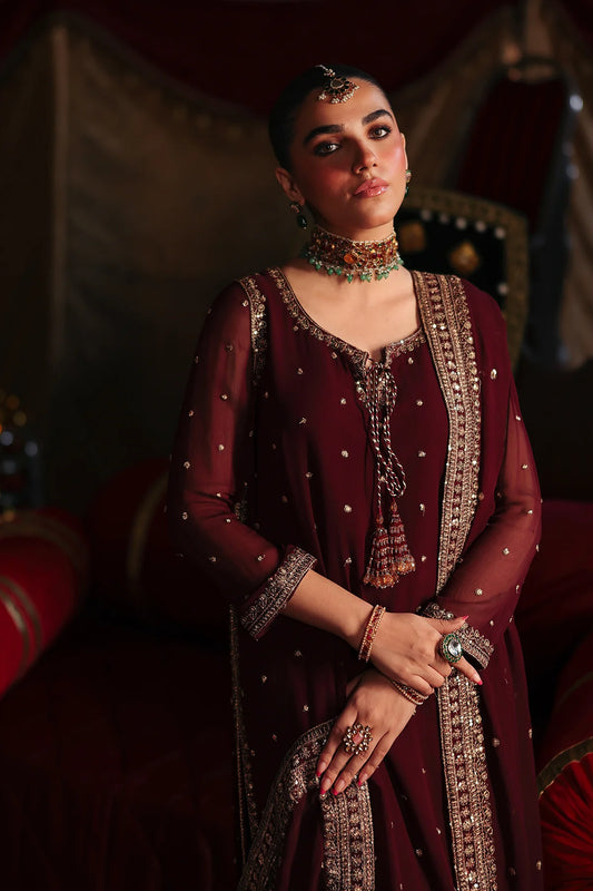 3-PC Embroidered Chiffon Suit CMA-5-145 (Pre-Order)