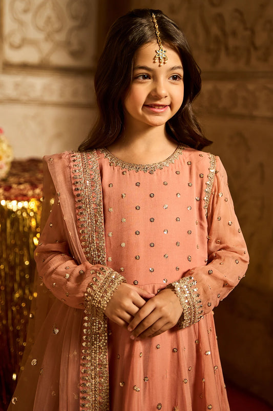 3-PC Embroidered Chiffon Suit CKP-5-186 (Pre-Order)