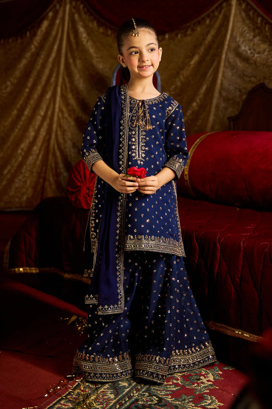 3-PC Embroidered Chiffon Suit CKP-5-183 (Pre-Order)
