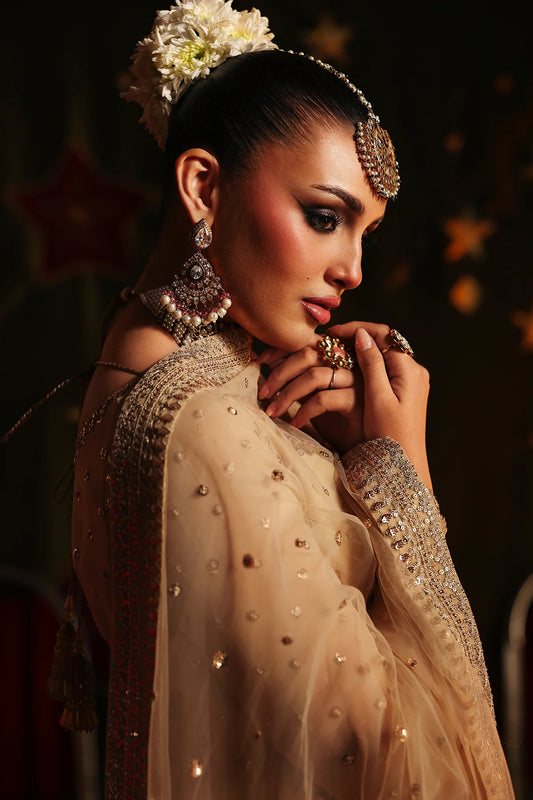 3-PC Embroidered Chiffon Suit CMA-5-179 (Pre-Order)